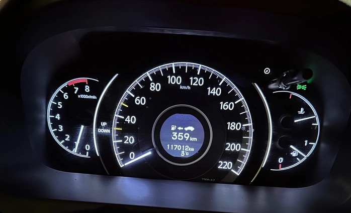 Honda CR-V cena 65900 przebieg: 117000, rok produkcji 2014 z Białystok małe 352